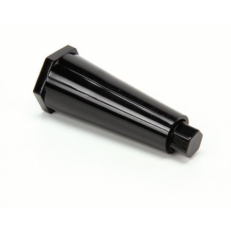 Star Leg, 4Inblack Plastic 2R-1523B8301